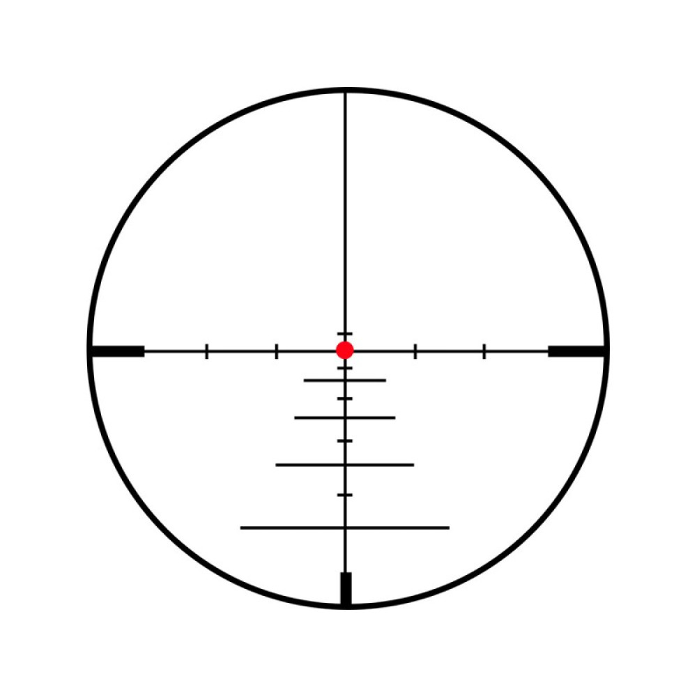 Оптический прицел Konuspro 3-9x40, сетка 550-ballistic, подсветка точки