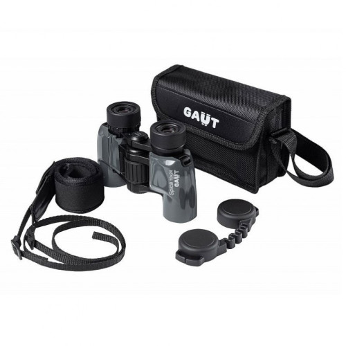 Бинокль GAUT Spica 10x24, серый, Серый