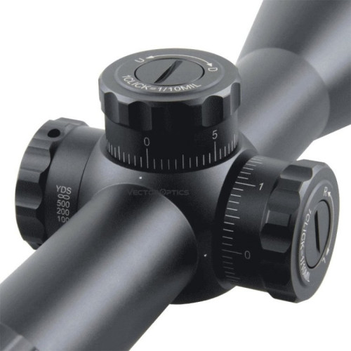 Оптический прицел Vector Optics Marksman 10x44 SFP, Черный