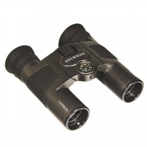 Бинокль STURMAN 10x25 с компасом CARBON