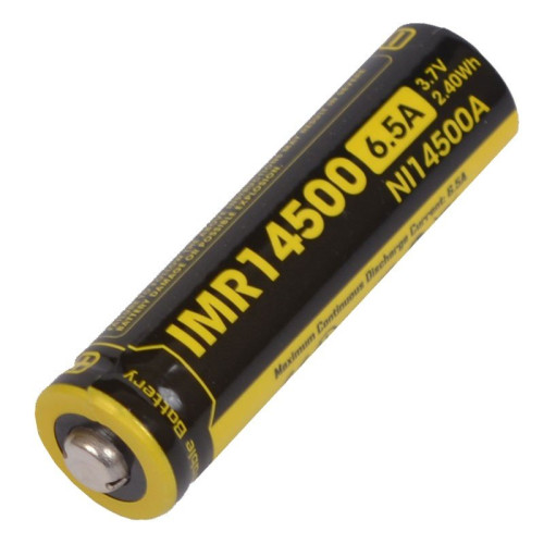Аккумулятор Nitecore IMR NL14500A 3.7v (650mAh) 6.5A