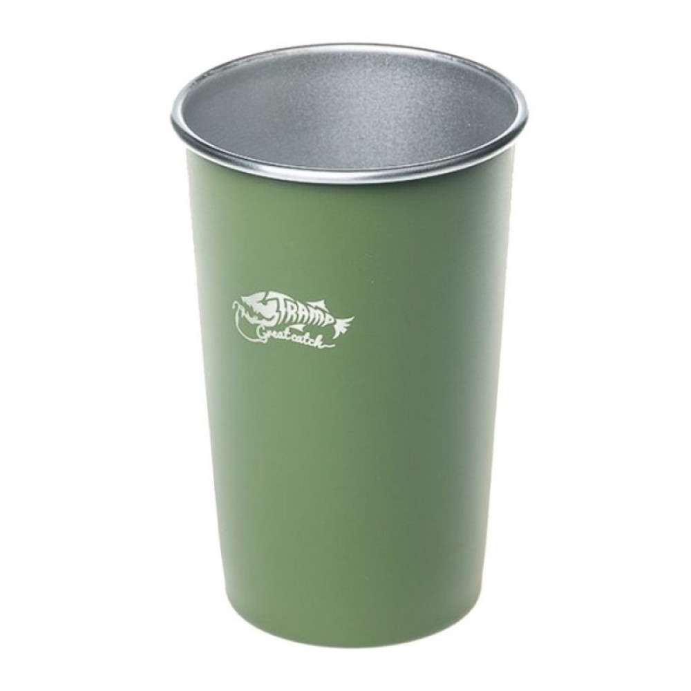 Tramp стакан металлический TRC-099 450 мл (оливковый)
