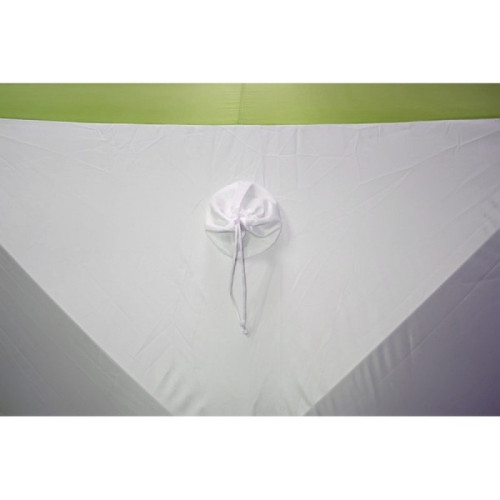 Баня походная Пингвин Призма Премиум (1-сл) бело-зеленый, композит