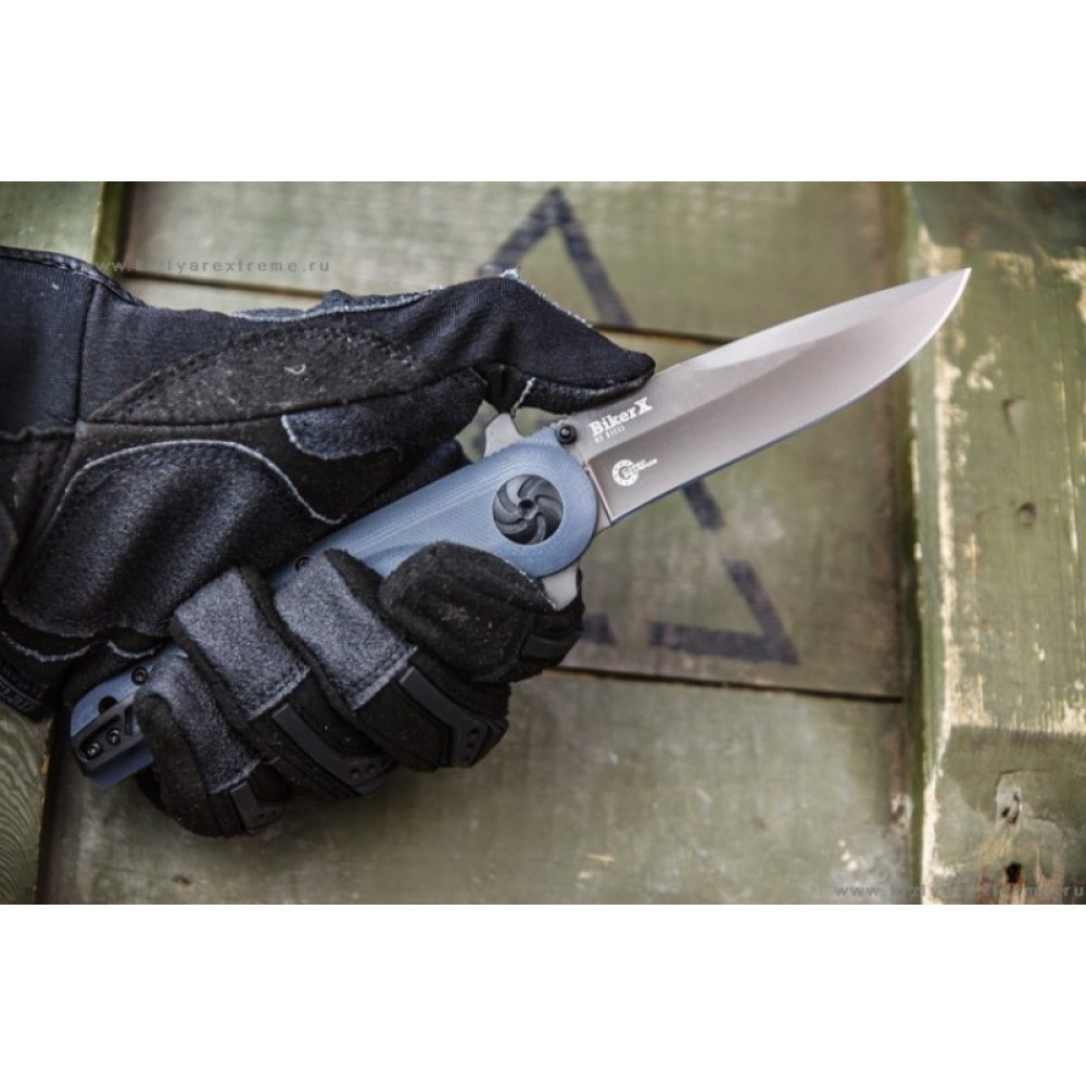 Складной нож Biker X D2 TacWash