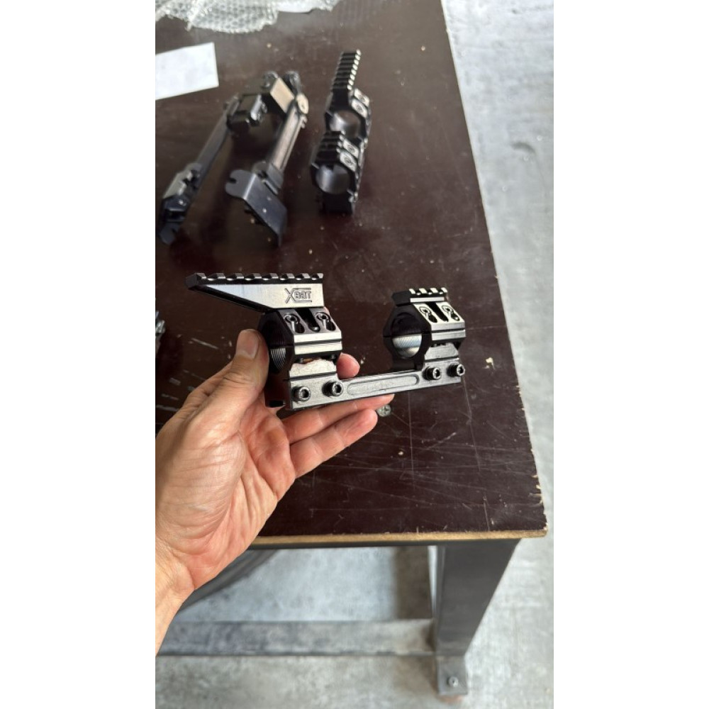 Моноблок 30мм 20МОА высота 15мм горизонтальный с двумя планками вивер