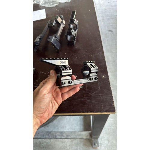 Моноблок 30мм 20МОА высота 15мм горизонтальный с двумя планками вивер