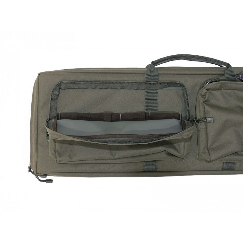 Кейс Vektor А-7-1 зелёный с отделениями под магазины