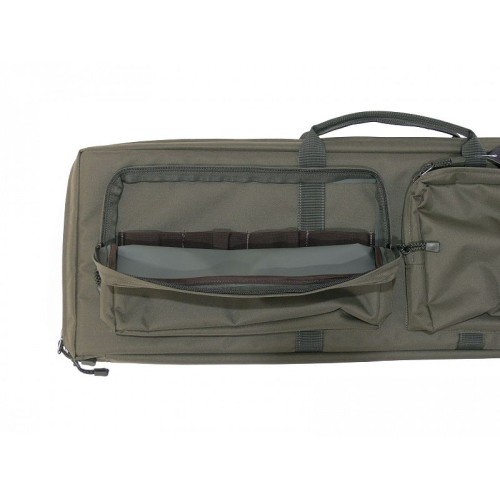 Кейс Vektor А-7-1 зелёный с отделениями под магазины