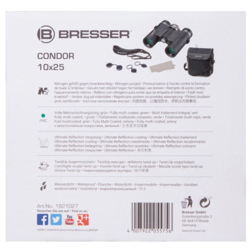 Бинокль Bresser Condor UR 10x25