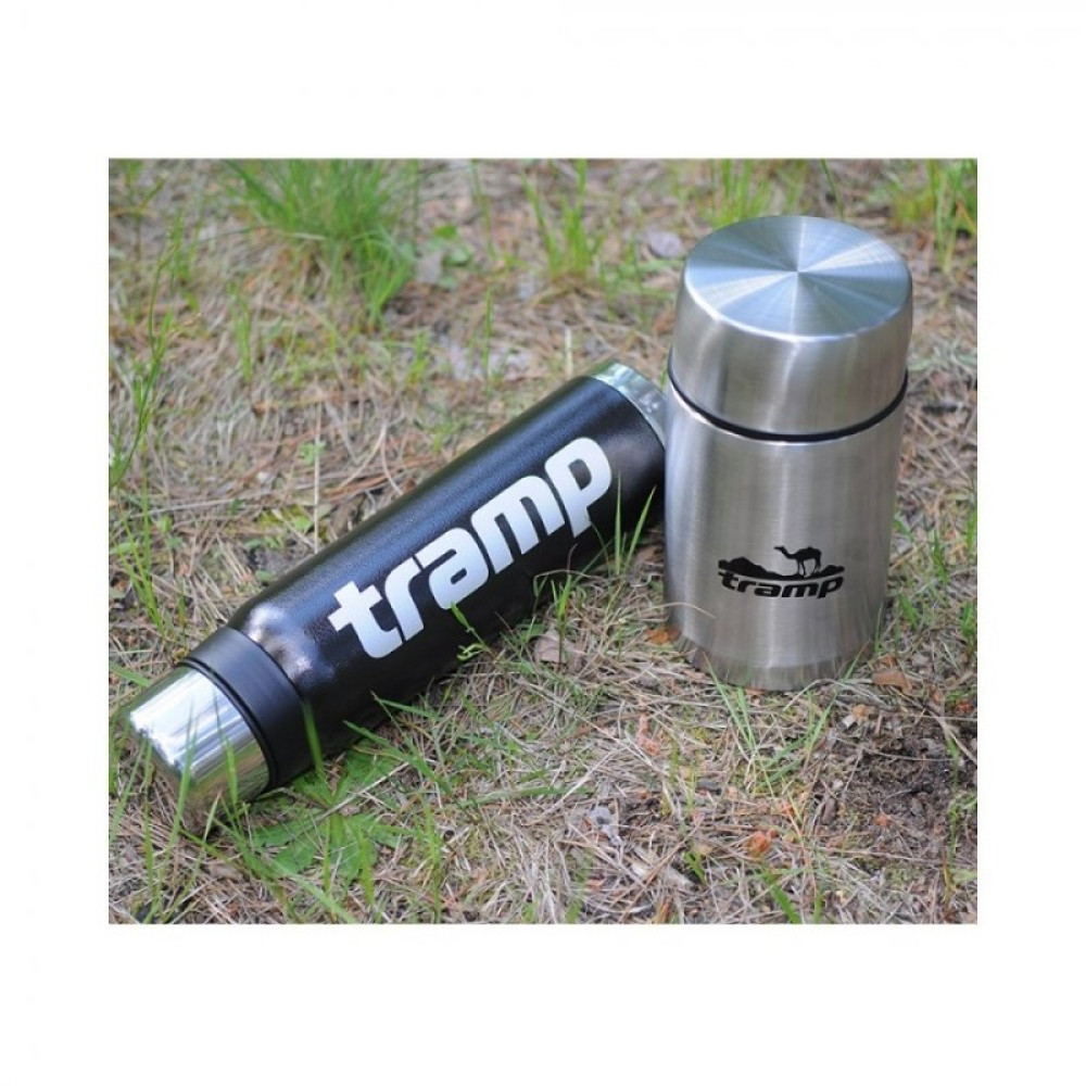 Tramp термос с широким горлом 1 л (серый)
