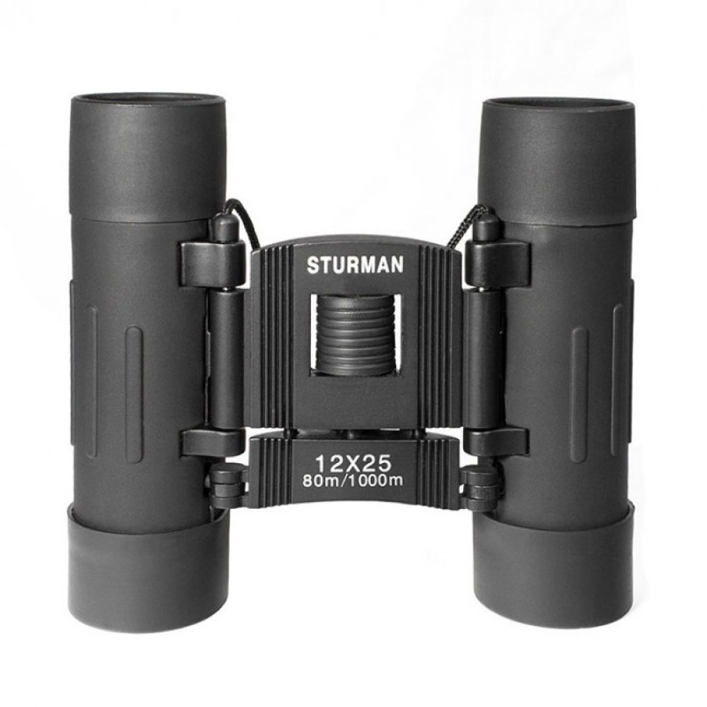Бинокль STURMAN 12x25, черный