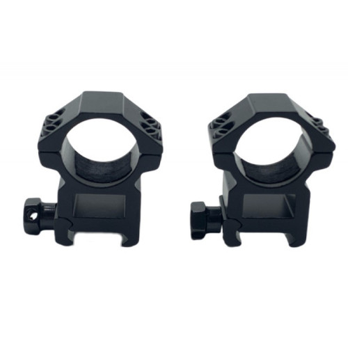 Кольца Discovery 25мм на weaver высокие в пластиковом кейсе