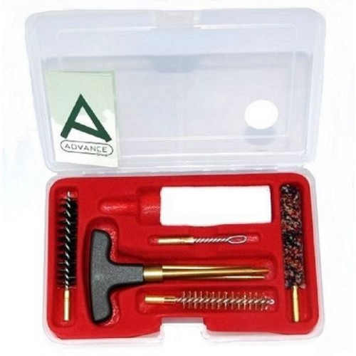 Набор для чистки пистолетный 9мм пластиковый футляр