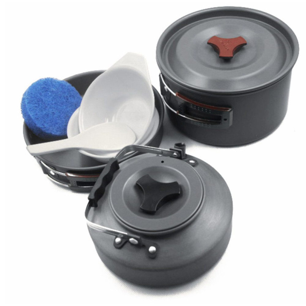 Туристический набор посуды на 2 персоны FireMaple Fmc-204