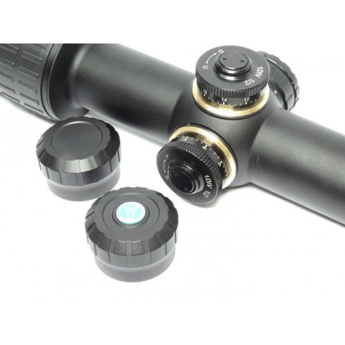 Оптический прицел Yukon Jaeger 1-4x24 с сетками CT01i или HB01i