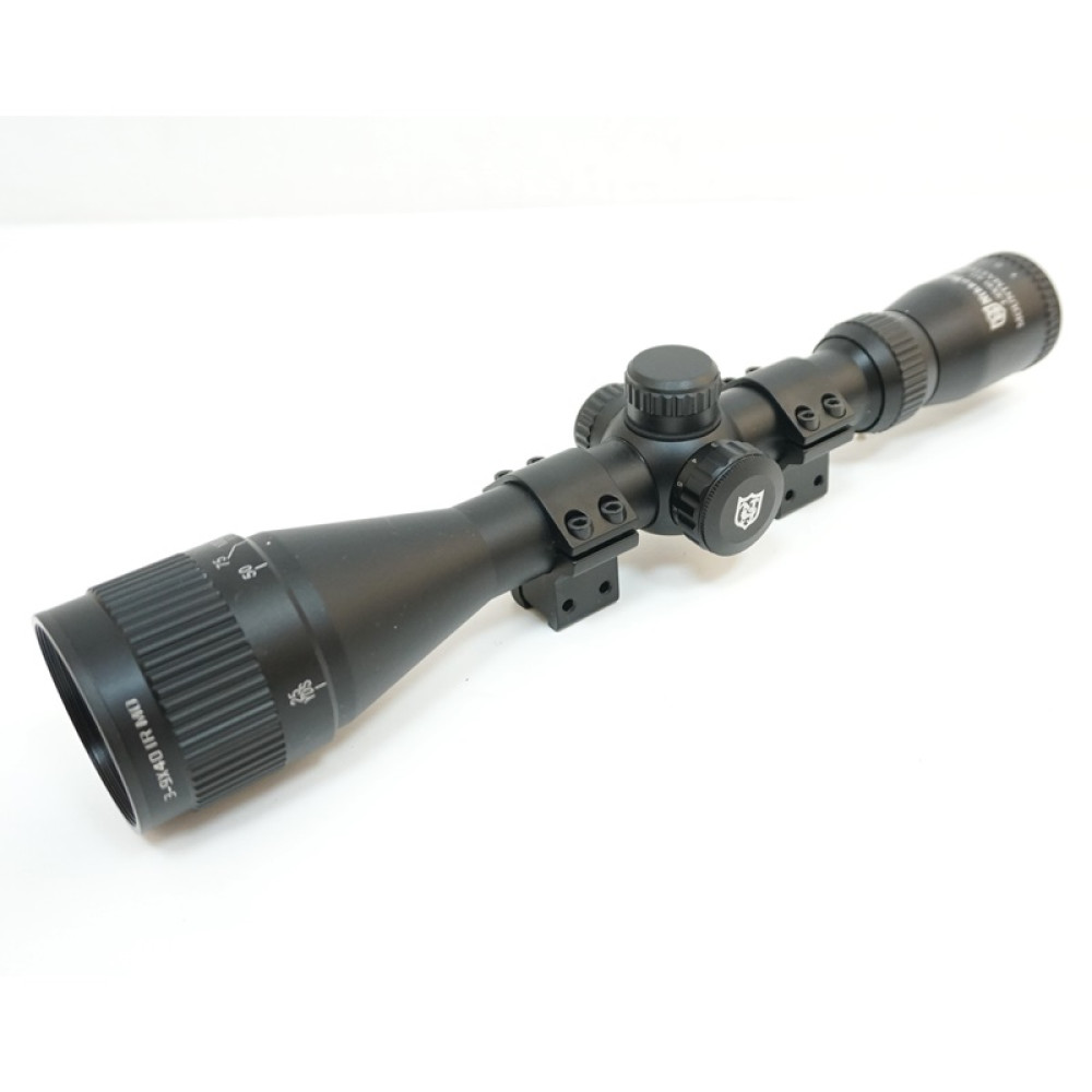 Оптический прицел Nikko Stirling Mountmaster 3-9x40 АО (Half Mil-Dot) с подсветкой
