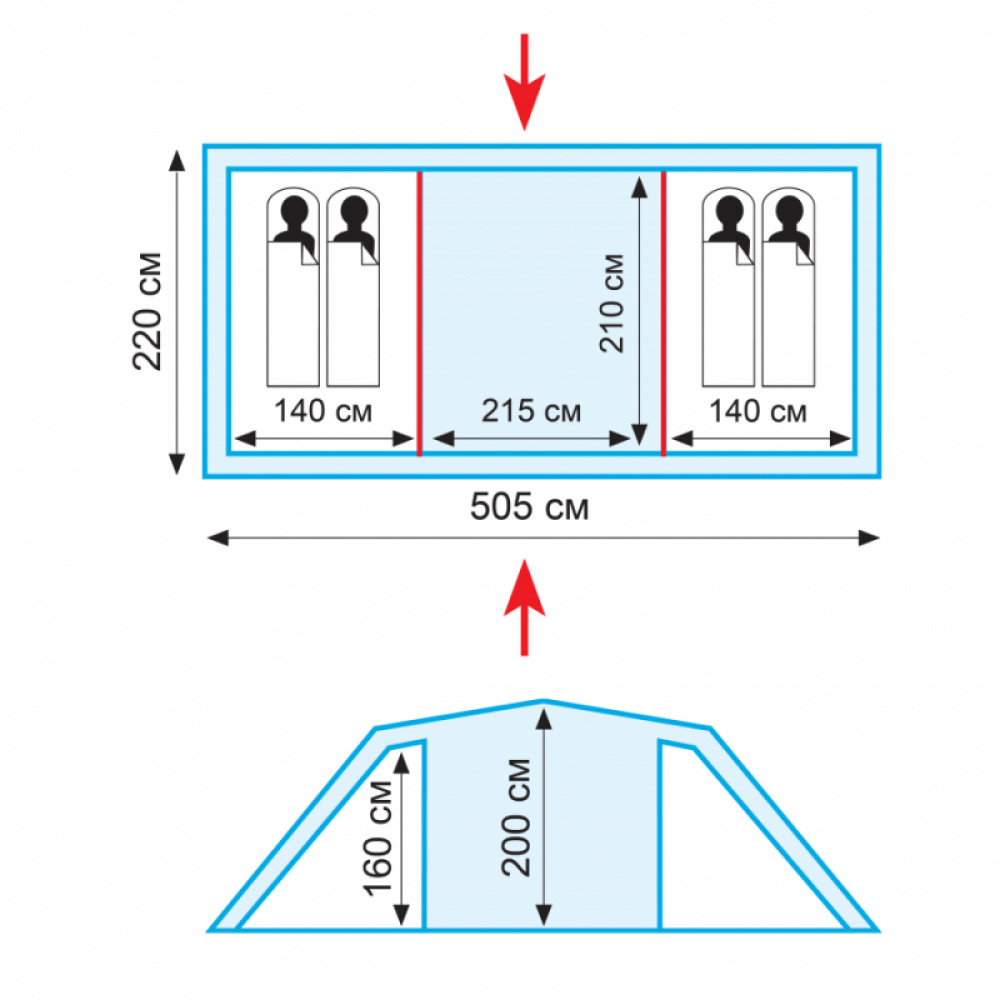 Палатка Tramp Brest 4 (V2)