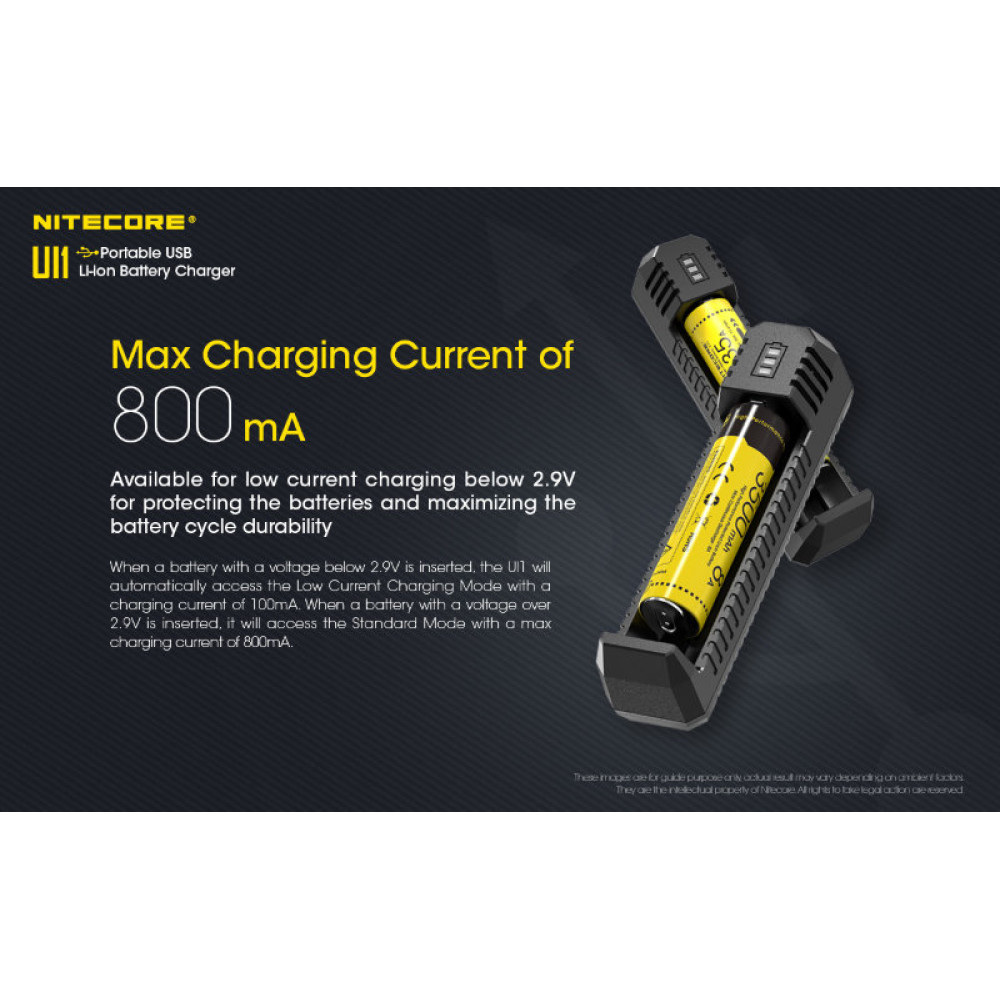 Зарядное устройство Nitecore UI1