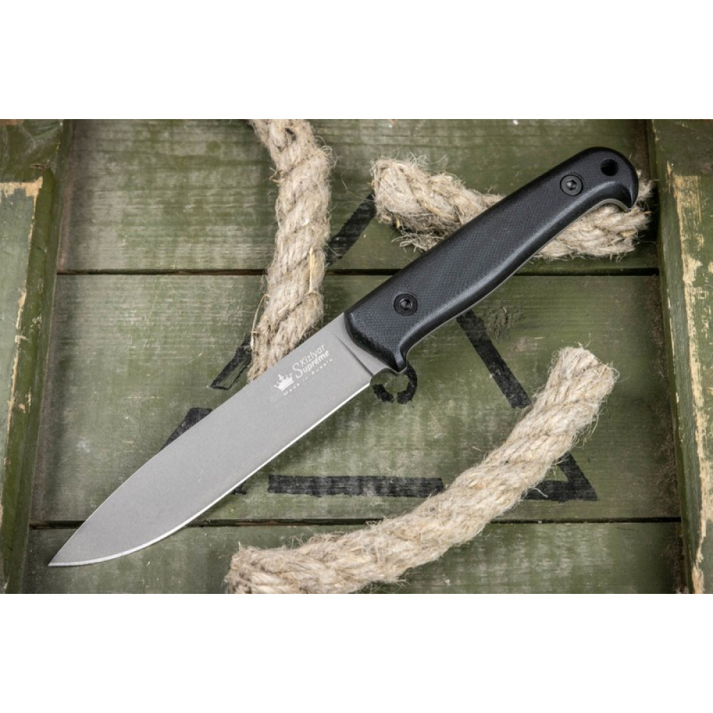 Туристический нож Pioneer Sleipner TacWash G10, черный