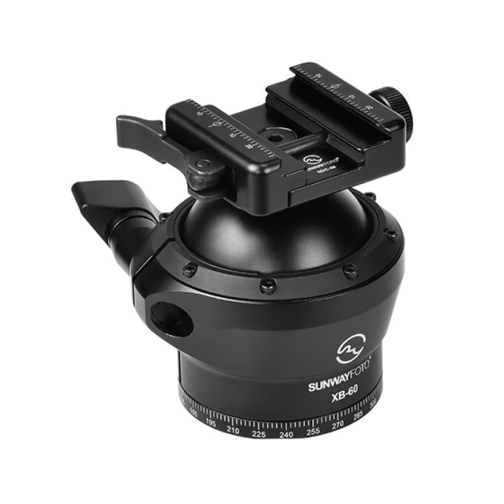 Штативная шаровая голова Sunwayfoto XB-60 с креплением Arca-Swiss/Weaver