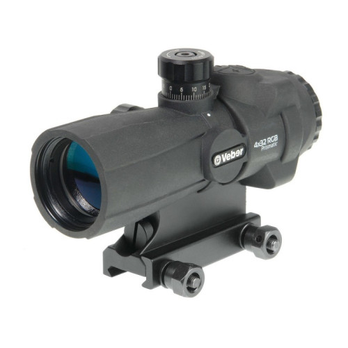 Оптический прицел Veber Wolf Prismatic 4x32 RGB