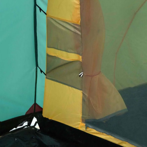 Палатка Tramp трехкомнатная Brest 9 V2, зеленый