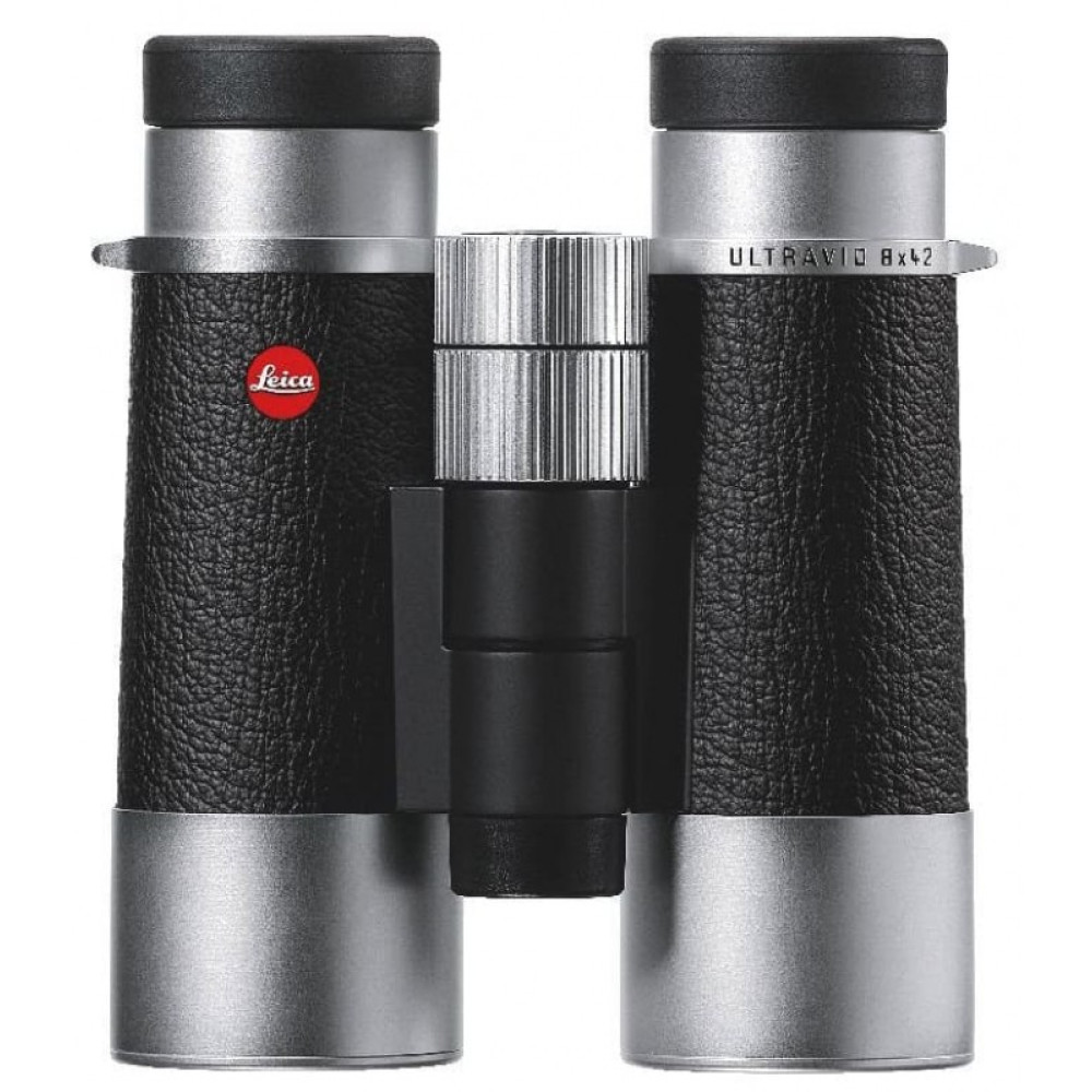 Бинокль Leica SilverLine 8x42, кожа, серебристый корпус, Серебрянный