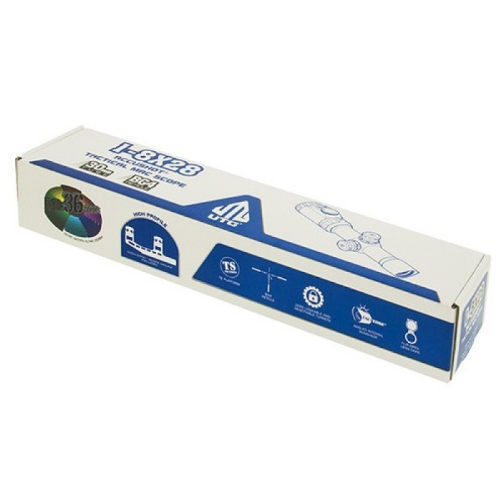 Оптический прицел Leapers UTG 1-8X28 Accushot T8 Tactical (BG4)