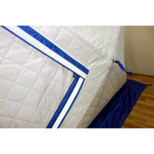 Палатка Пингвин Призма Премиум Термолайт бело-синий