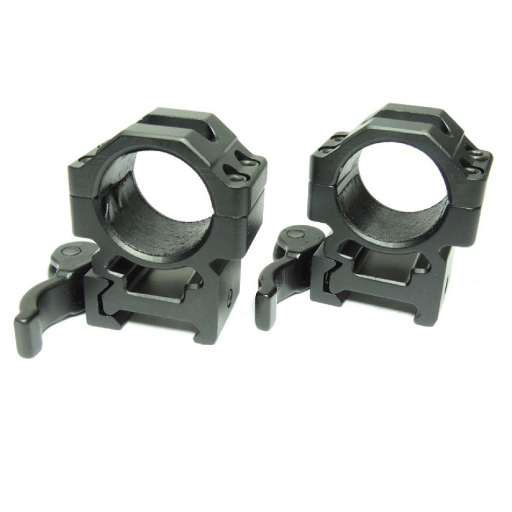 Быстросъемные кольца Leapers UTG под 25,4 мм на Weaver средние