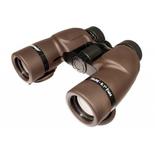 Бинокль STURMAN 10x36, коричневый, Коричневый