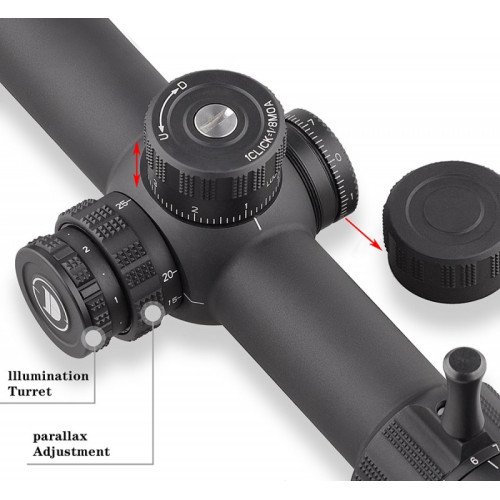 Оптический прицел Discovery ED-LHT 4-20X44SFIR MOA FW30