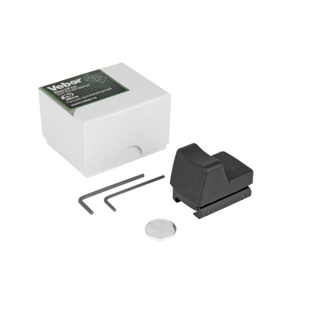 Коллиматорный прицел Veber Black Fox DOT 122 RD Weaver