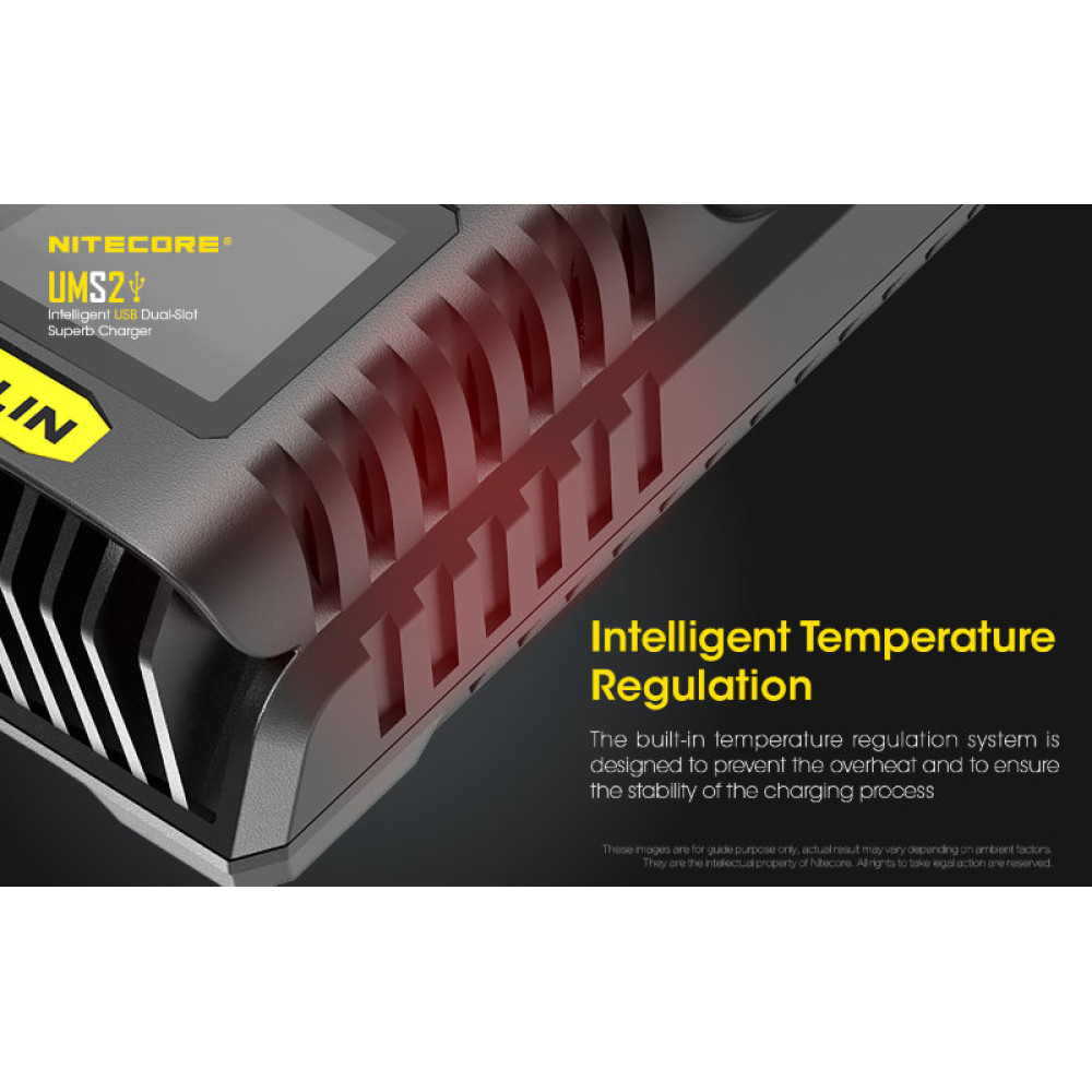 Зарядное устройство Nitecore UMS2