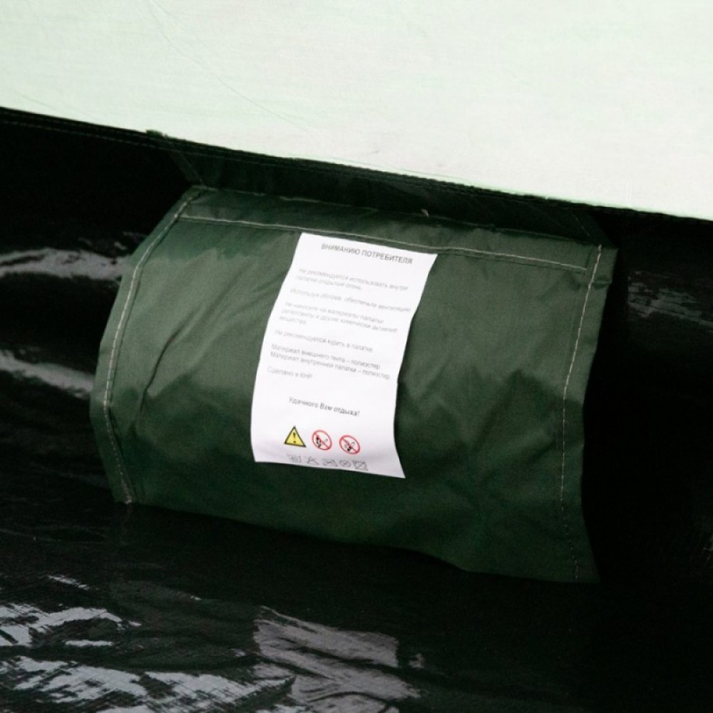 Палатка Totem Summer 4 Plus (V2) зеленый