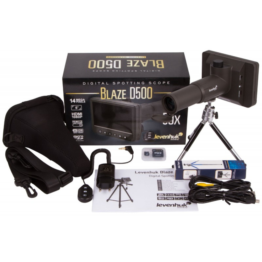 Зрительная труба цифровая Levenhuk Blaze D500