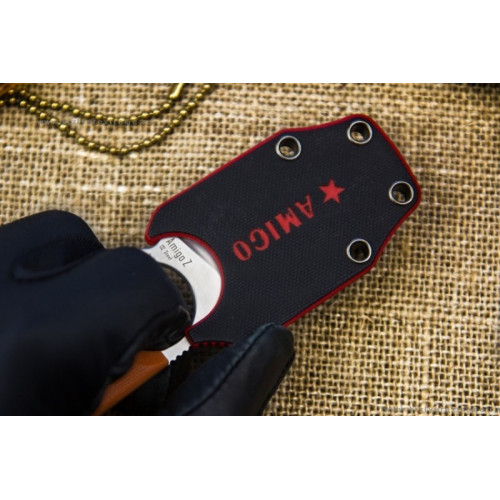 Шейный нож Amigo Z Satin D2