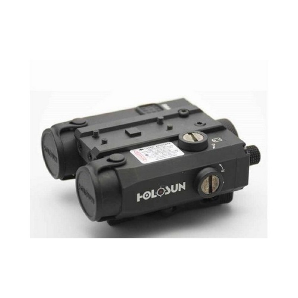 Тактический блок HOLOSUN Multi ЛЦУ зеленый ЛЦУ, ИК фонарь, быстросъемный на Weaver/Picatiny