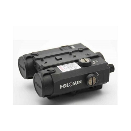 Тактический блок HOLOSUN Multi ЛЦУ зеленый ЛЦУ, ИК фонарь, быстросъемный на Weaver/Picatiny