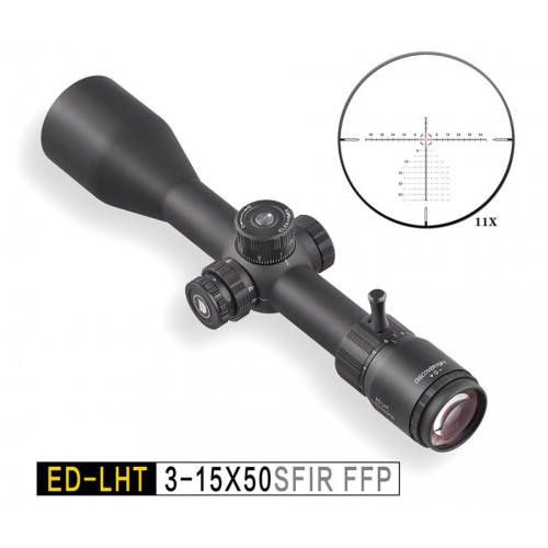 Оптический прицел Discovery ED-LHT 3-15X50SFIR FW30