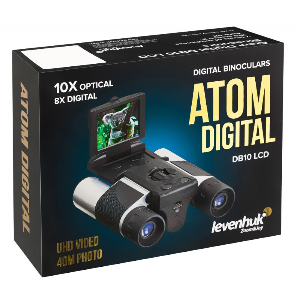 Бинокль цифровой Levenhuk Atom Digital DB10 LCD