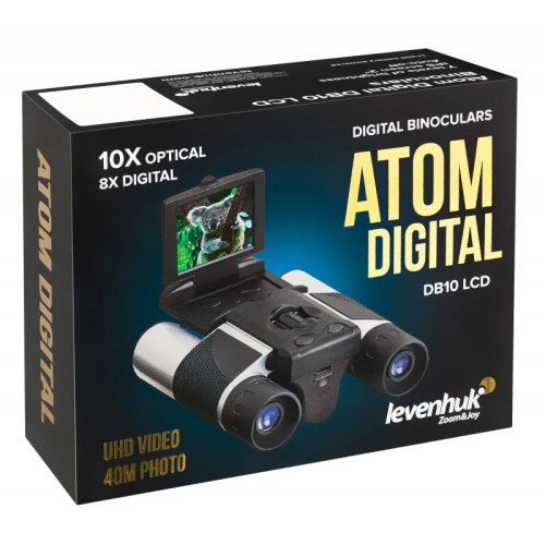 Бинокль цифровой Levenhuk Atom Digital DB10 LCD