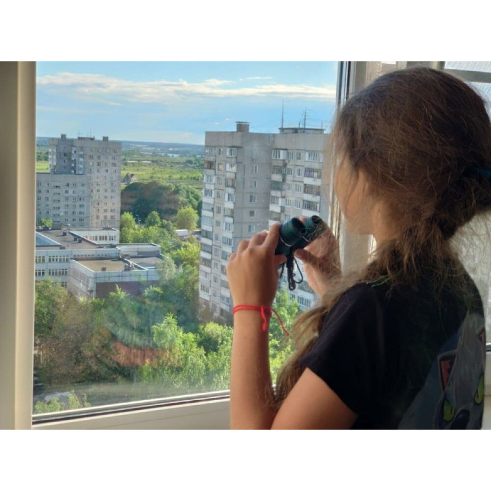 Бинокль Navigator 12х25 FF зеленый (обрезиненный, компактный)