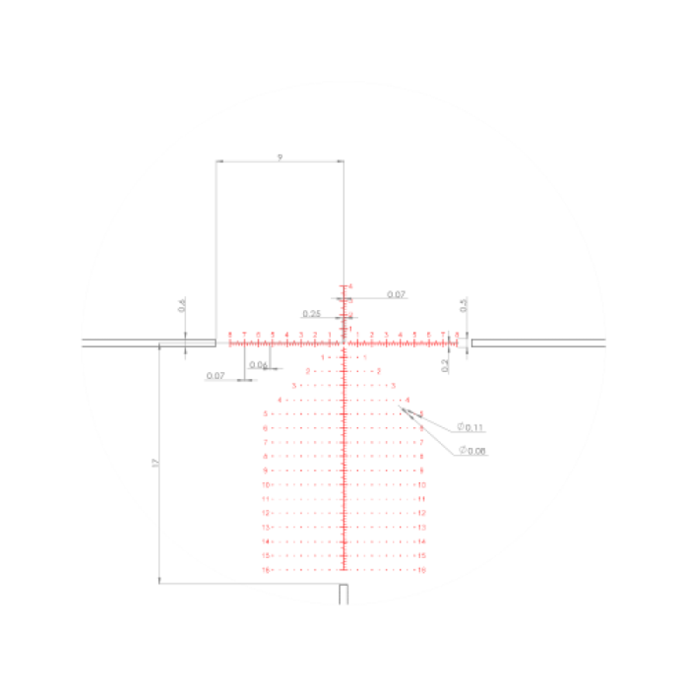 Оптический прицел MewLite 3-15x50 FFP SFIR