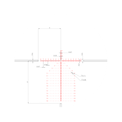 Оптический прицел MewLite 3-15x50 FFP SFIR