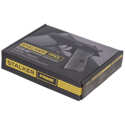 Пистолет пневматический Stalker PPKS (Walther PPK/S) к.4,5мм