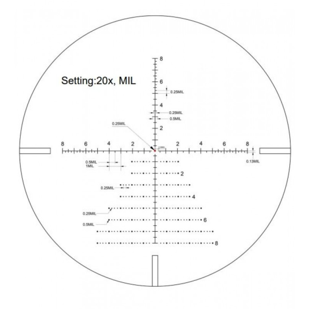 Оптический прицел Vector Optics Continental 5-30x56 Tactical SFP, Черный