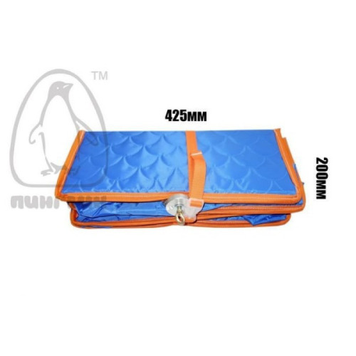 Полочки с бортиками Пингвин синий