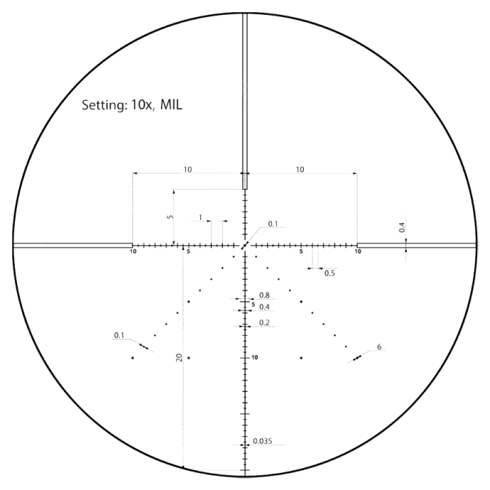 Оптический прицел Vector Optics Veyron 10x44 SFP