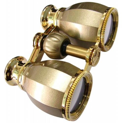 Бинокль театральный Veber Opera БГЦ 4x30, шампань, Шампань